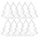 thumbnail image 2 of 10pcs Clear Ornaments: Transparent Fillable Decorative Baubles - Hanging Plastic Christmas Tree Ornaments for DIY Crafts Christmas Wedding Party Decor, 2 of 2