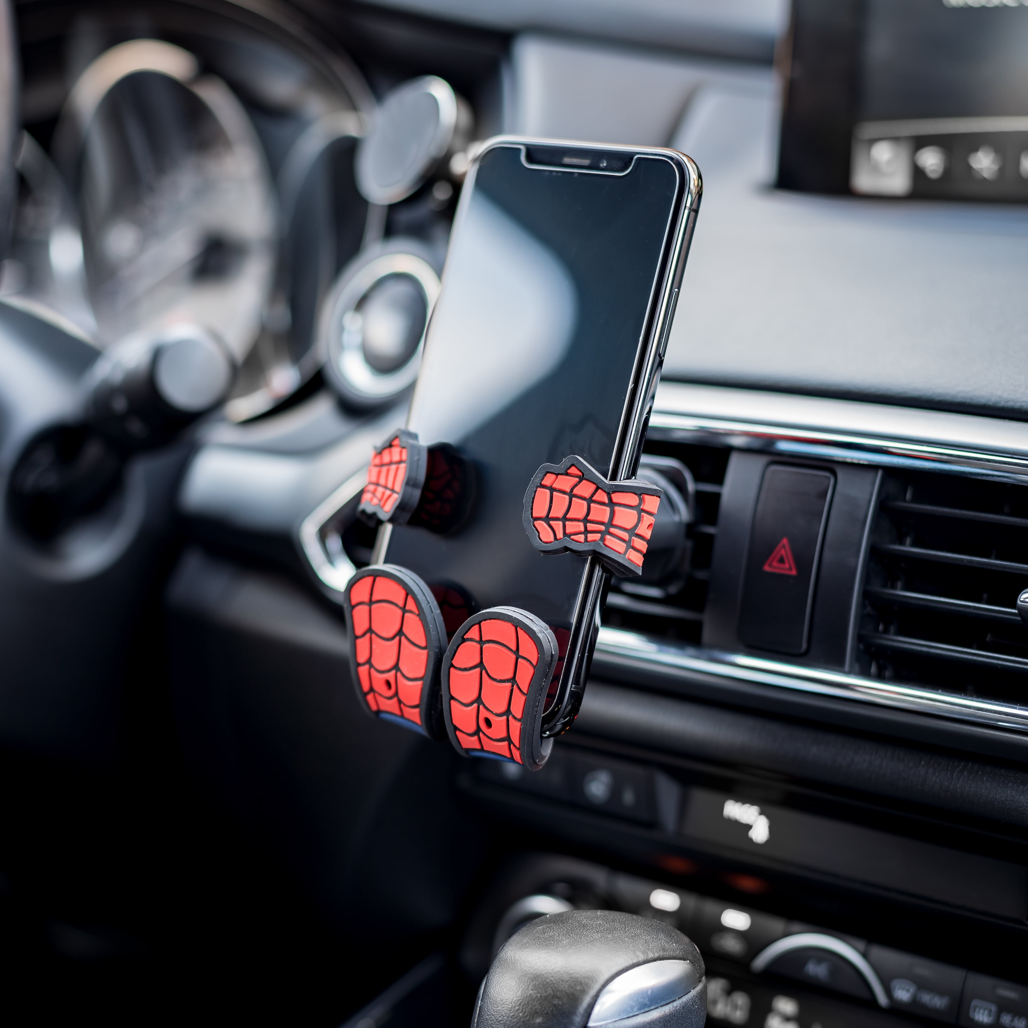 pix Marvel Hug Buddy Phone Holder Walmart spider man hug buddy universal fit phone holder walmart com walmart com