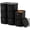 Black, variant on 8 Pack White Storage Bins with Lids Stackable Storage Container for Organizing, Storage Boxes with Handle for Shelves, Cute Storage Bin for Craft, Snacks, 9.85x6.9x5.7 inch