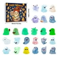 thumbnail image 2 of Uxgjfwu Glow in the Dark Advent Calendar, 3D Resin Halloween Christmas Countdown Calendar with Night Light for Home Decor Party Gift, 2 of 8