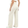 thumbnail image 5 of Lvshlubb Maternity Pants for Work Women Winter Pregnancy Clothes Solid High Waisted Casual Straight Leg Maternity Bottoms, 5 of 5