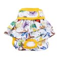 thumbnail image 1 of Adjustable Pet Sanitary Pant - Soft Touching - Elastic Waistband - Flower Pattern Diapers - Washable Physiological Pants, 1 of 8