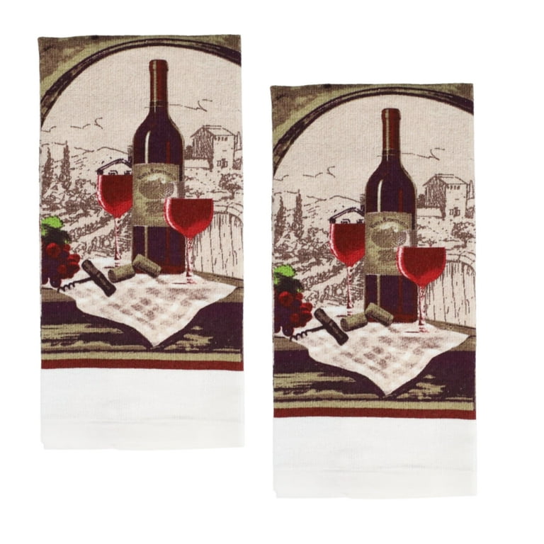 Will Cook For Wine Custom Kitchen Towels