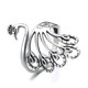 thumbnail image 1 of S925 Silver Rings Jewelry Women's Rings Vintage Adjustable Peacock Rings Sterling Silver Personality Rings, 1 of 5