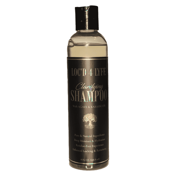 LOC'D 4 LYFE Vegan Detox Clarifying Shampoo for Locs and Braids, 8 oz