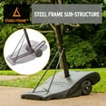 thumbnail image 4 of Silverback NXT 50" Backboard Portable Height-Adjustable Basketball Hoop, 4 of 17