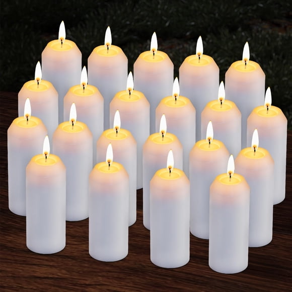 Velas de emergencia NOMFIX 15H+ de larga duración, paquete de 20