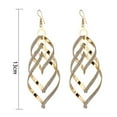 thumbnail image 6 of Grandest Birch Earrings Multi-layer Exquisite Alloy Hook Earrings Jewelry Gift for Party Alloy Silver, 6 of 8
