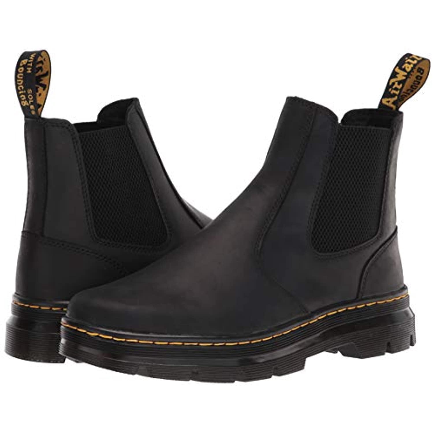 Dr. Martens Unisex Embury Chelsea Boot, Black Wyoming, 7  display picture 2