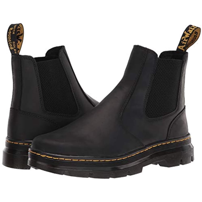 Dr. Martens Unisex Embury Chelsea Boot, Black Wyoming, 7  display picture 3