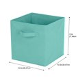 thumbnail image 3 of Mainstays Storage Cube Basket Box, Foldable, Home Organization, Main Materials Are Non Worn Fabric and Paper Card, Perfect for Nursery, Playroom Etc., 3 of 6