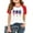 #A06-Watermelon Red, variant on XADYUY Girls 4th Of July Outfit Raglan Sleeve Patriotic Shirts Crew Neck Memorial American Flag Stars Graphic Shirts Summer Independent Day Shirts 4-5 Years,Blue