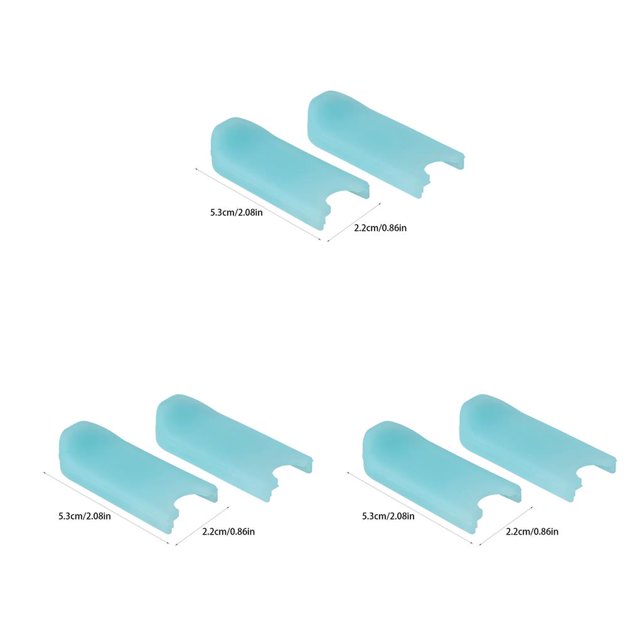 Wweixi Adjustable Saxophone Rest Cushions Wear-resistant Holder Unique Instrument Accessories Protection Pad Cyan Blue 3PCS