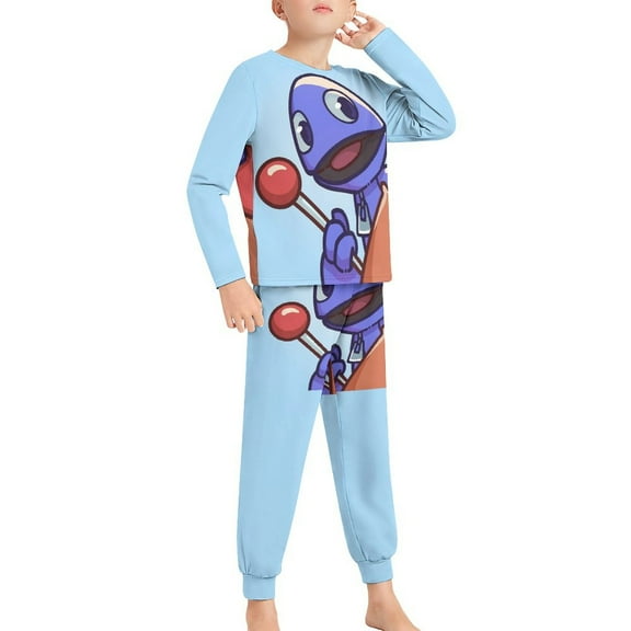 Yeeps Hide And Seek Pajama Suit Sleepwear Long Sleeve Top And Pants Pajama Set Home