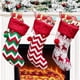 thumbnail image 3 of Calcetines navideños de Papá Noel, muñeco de nieve, alce, bolsa de regalo de dulces, adorno colgante, 3 of 4