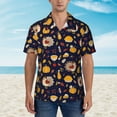 thumbnail image 4 of Goofa Turkey And Autumn Hawaiian Shirt for Men, Unisex Summer Beach Casual Short Sleeve Button Down Shirts,Aloha Tropical Floral print shirt-3X-Large, 4 of 9