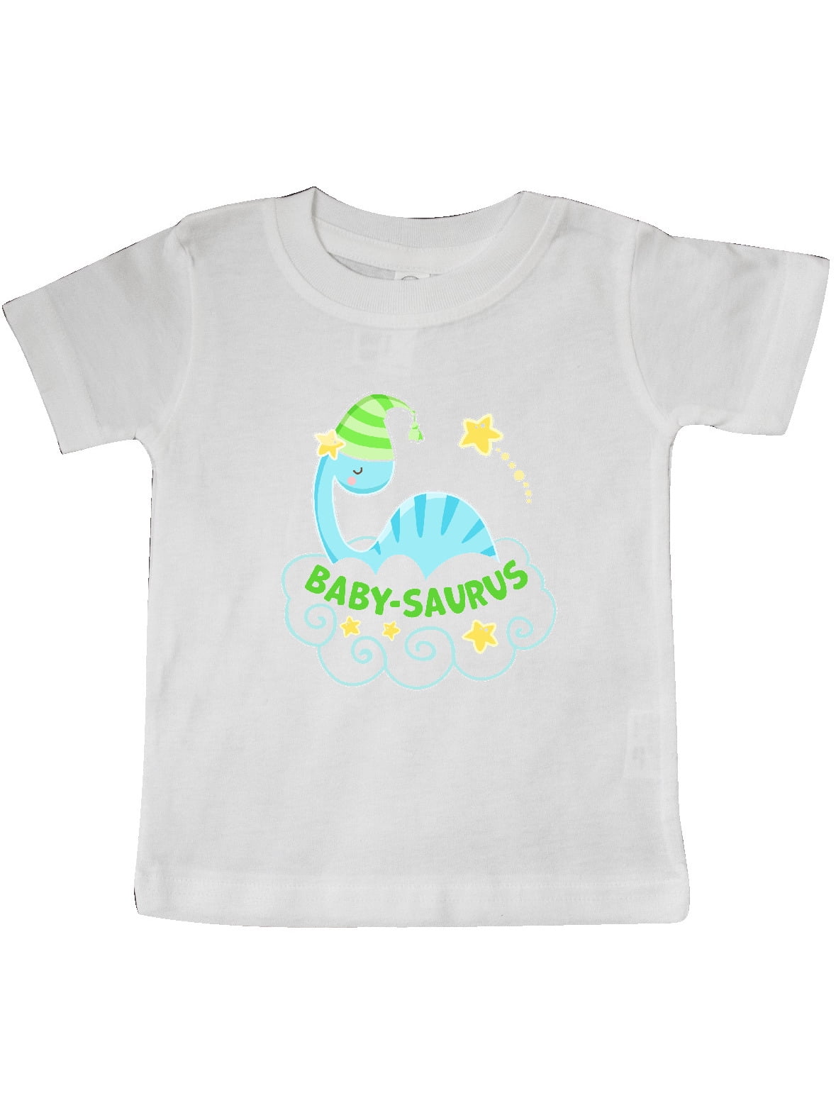 Screen Printed Kids T Shirt Babysaurus T Shirt 100% Cotton 