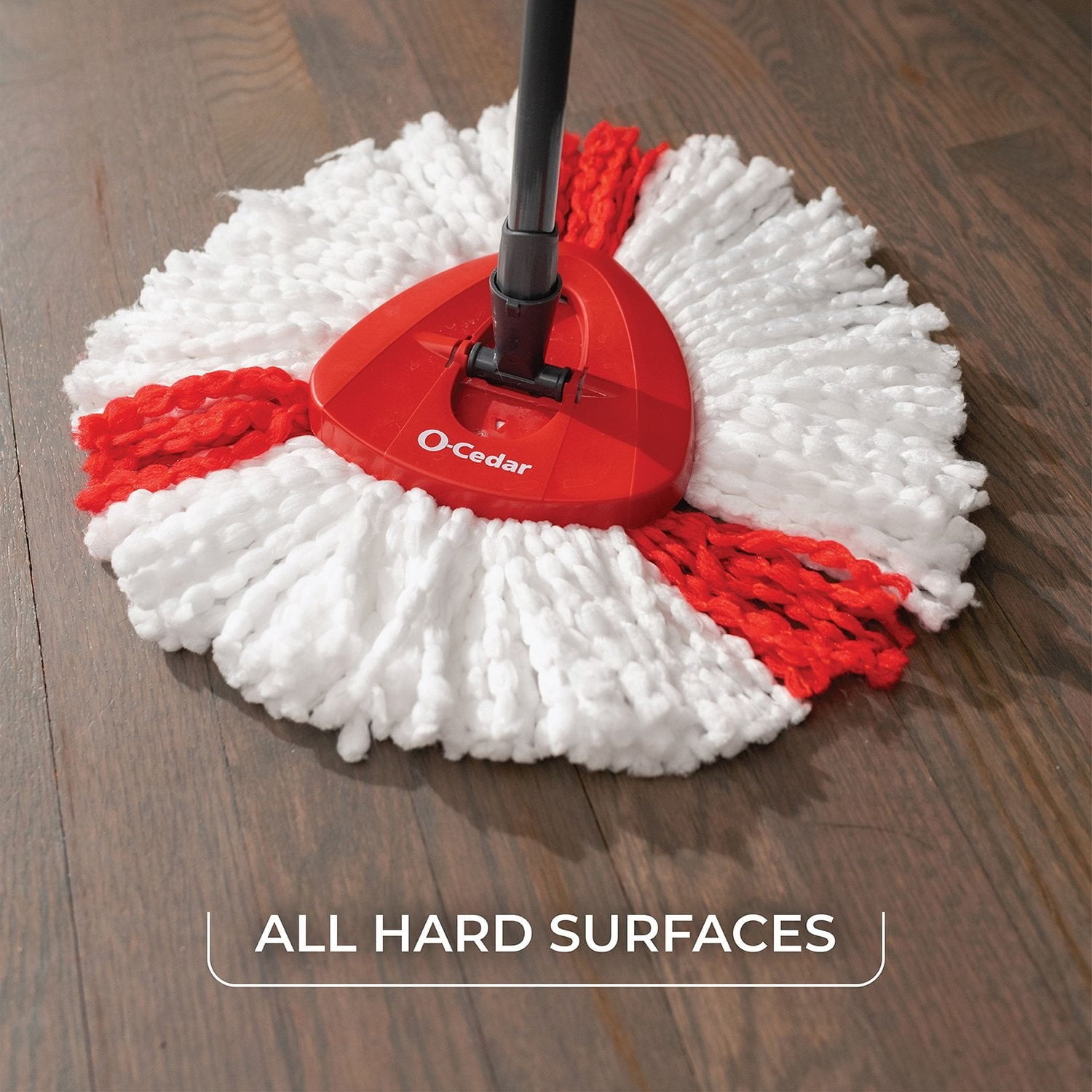 O-Cedar EasyWring Power Microfiber Spin Mop + 2 Refills - Walmart.com