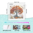 thumbnail image 3 of 5D DIY Diamond Painting Kit Maple Tree Special Shape Creative Diamond Craft Suitable for Home and Office Decor, Festive Gifts, 3 of 7