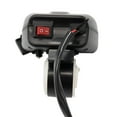 thumbnail image 3 of Lefu 12V 3 in 1 4.2A USB Phone Charger LED Voltmeter Temperature Motorcycle Bike Car, 3 of 9