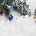 thumbnail image 2 of FENGGUIQU Festive Fake Snow 2Pcs All-matching Christmas Atmosphere Creation 9.8×3.9×5.5in, 2 of 6