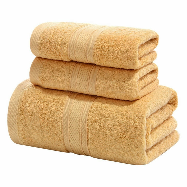 Pack of Towels Bath K25 Bath Towel Towels 3 Piece Towel Set 1 Bath Towels 2  Hand Towels 600 GSM Ring Spun Cotton Highly Absorbent Towels For Pretty  Towels Christmas Bathroom Hand