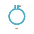 thumbnail image 2 of 1pc Bordado Círculo Plástico Punto de Cruz Aro Anillo Costura DIY Color al azar GeweYeeli JJ9391-02, 2 of 5