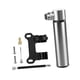thumbnail image 3 of Minibomba para bicicleta de 120 PSI, bomba para neumáticos CNC de alta presión, fácil bombeo, inflado rápido, cilindro telescópico, compacta, para Titanio y soporte, 3 of 8
