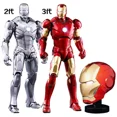 thumbnail image 1 of Iron Man Armor Wearable Suit EVA White Model Handmade DIY Props Suit Wearable, 1 of 5