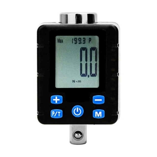 Digital Torque Wrench 0.3-340 Nm Adjustable Torque Meter Adapter Professional Electronic Torque Wrench Inspection Repair Tools ,Automotive Repair
