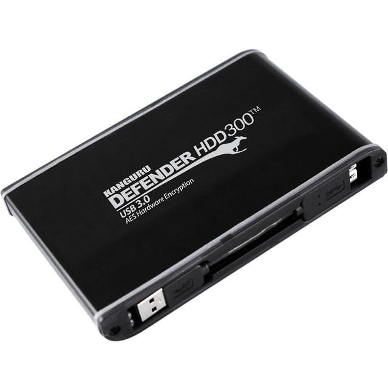 Kanguru 500GB Defender HDD300 Encrypted Hard Drive