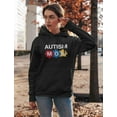 thumbnail image 4 of Tstars Womens Autism Mom Hoodie Autism Awareness Proud Mother Autistic Spectrum Awareness Acceptance Autistic Support Shirts for Womens Hoodie, 4 of 7