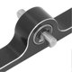thumbnail image 2 of Aluminum Alloy 70mm Transfer Case Transmission Gearbox with 5mm Steel D Shaped Shaft for 1/10 RC Crawler Upgrade Parts Black, 2 of 3