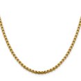 thumbnail image 2 of 14k 3.6mm Hollow Round Box Chain (Weight: 14.25 Grams, Length: 22 Inches), 2 of 4
