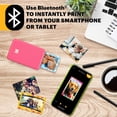 thumbnail image 4 of KODAK Step Instant Photo Printer with Bluetooth/NFC, Zink Technology App for iOS & Android (Pink) Prints 2x3” Sticky-Back Photos., 4 of 6