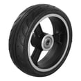 thumbnail image 3 of Mosiee Pneu de Trottinette Électrique de 5 Pouces en Caoutchouc, Pneu Non Gonflable 5.5X2, Plein, Résistant à l'Usure, Pneu de Remplacement, Ensemble Roue Complète, 3 of 9