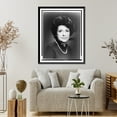 thumbnail image 4 of Historic Framed Print, [Mrs. Hale Boggs, head-and-shoulders portrait, facing slightly right], 17-7/8" x 21-7/8", 4 of 9
