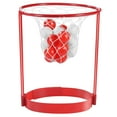 thumbnail image 1 of EeaseMX VORCOOL - Pelota de baloncesto con diadema para niños, ideal como juguete para fiestas al aire libre (rojo), 1 of 7