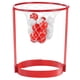 thumbnail image 1 of KAKOWELY Pelota de baloncesto con diadema para niños, ideal como juguete para la cabeza, ideal como recuerdo de fiesta al aire libre, para padres e hijos (rojo), 1 of 4