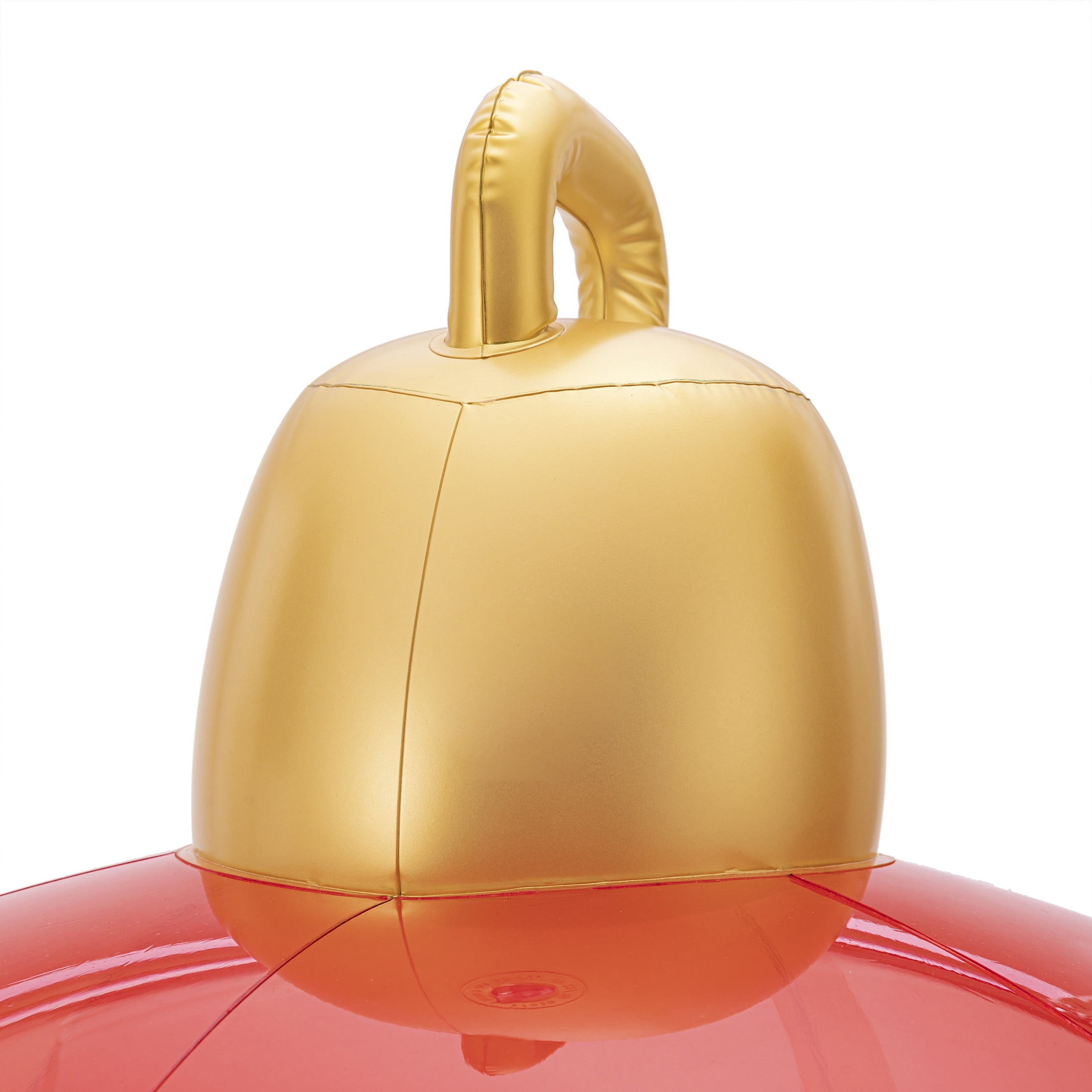 Holiday Time Inflatable Red & Green Ball, 4ft