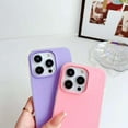 thumbnail image 4 of Liquid Silicone Soft Candy Color Compatible with iPhone Case (White,iPhone 12 Pro Max), 4 of 6