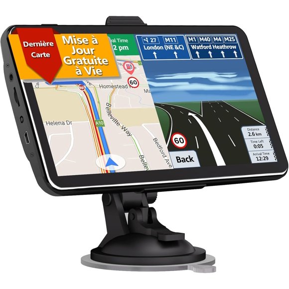 Revolutionary Gps Navigation System For Auto, Customize Route, Fast & Accurate Gps Tracking, Voice Turn Direction Guidance, 7 Inch Hd Touch Screen, Explore With Confidence