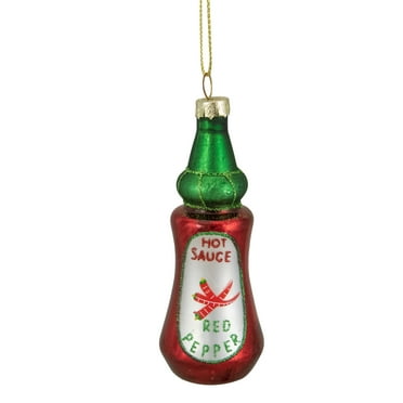 Northlight Assorted Colors Glass Christmas Decorative Accent Ornament, 4"