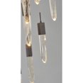 thumbnail image 5 of Bethel International Chandelier Matte Black Metal & Crystal, 5 of 6