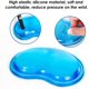 thumbnail image 4 of Cojín de almohada de mano fresca para reposamuñecas de gel de silicona, cojín de almohada de mano fresca translúcida en forma de corazón para reducir el dolor de fatiga de muñeca, azul-- Sincero Electrónica, 4 of 7