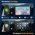 thumbnail image 4 of Radio de coche WonVon 10.2" con cámara GPS Android 13 de 2 GB+64 GB, 4 of 9