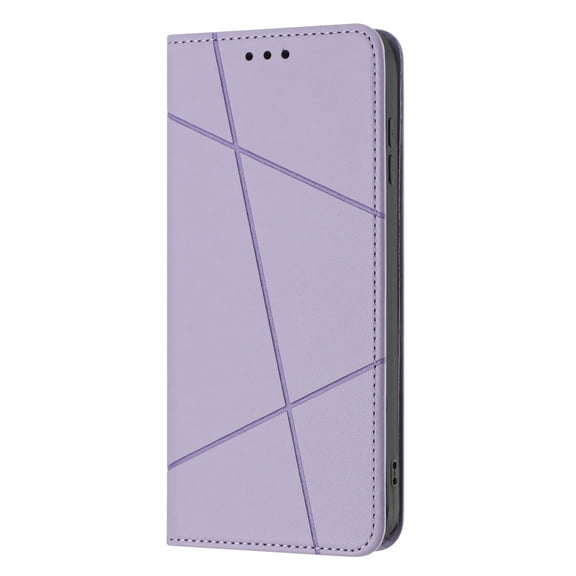 Allytechgroup Wallet Case for Samsung Galaxy A17 5G, Flip Cover with Cards Slots Cash Pocket Kickstand Premium PU Leather Shockproof Anti-Scratch Phone Case Cover for Women Men, Purple