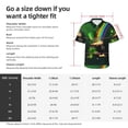 thumbnail image 6 of Lsque St. Patrick's Day4 pattern Hawaiian Shirt for Men, Unisex Summer Beach Casual Short Sleeve Button Down Shirts-Small, 6 of 9