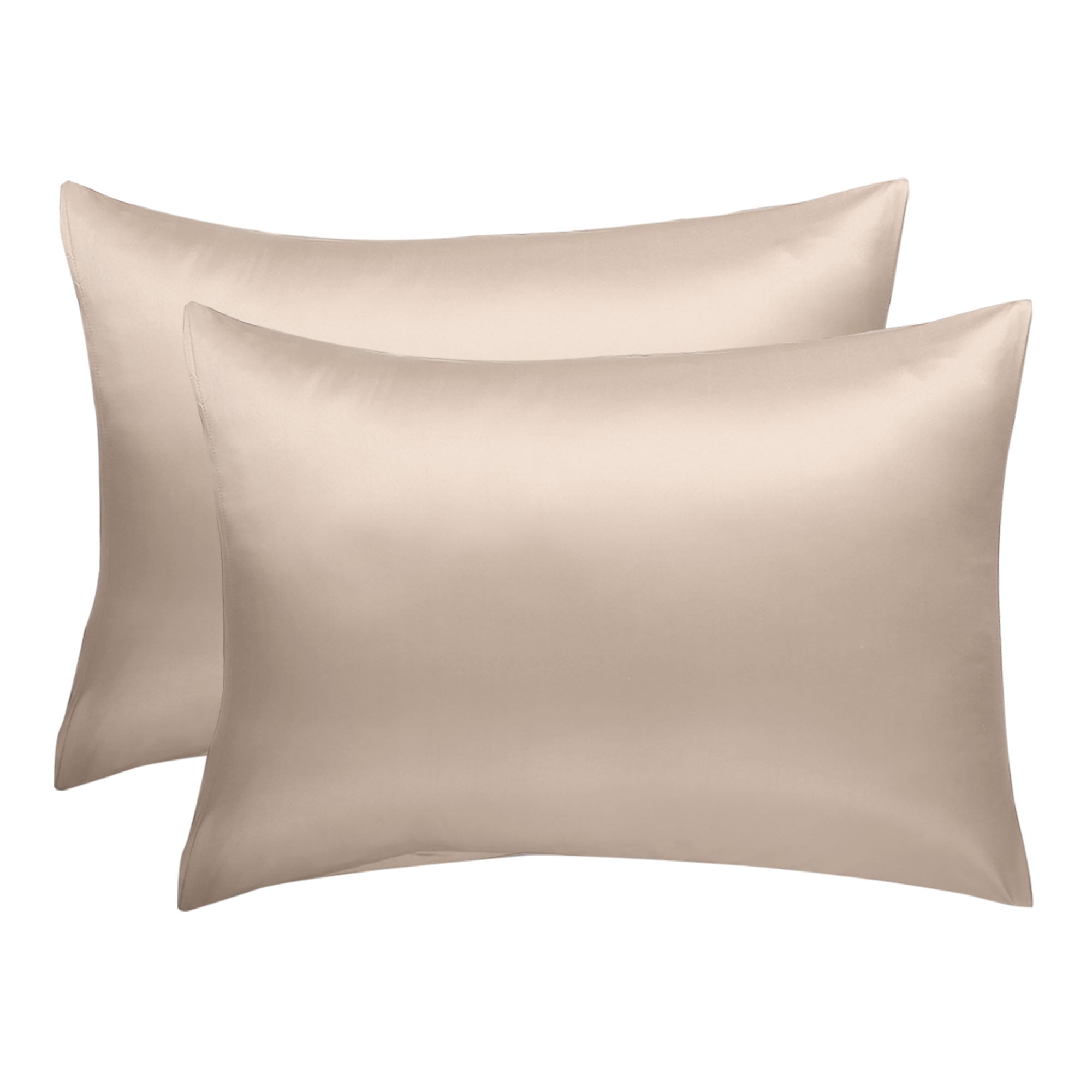 Set of 2 Luxury Satin Pillowcase Cool Silky Travel Size Pillow Case