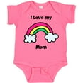 thumbnail image 3 of Inktastic I Love My Mom Boys or Girls Baby Bodysuit, 3 of 5
